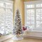 Haute Decor Lexington Artificial Flocked Fir Slim Christmas Tree